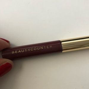 Beautycounter mini lipgloss Fig holiday 2018